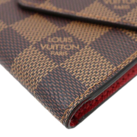 Louis Vuitton Victorine Damier Ebene Wallet Brown - Picture 6 of 10